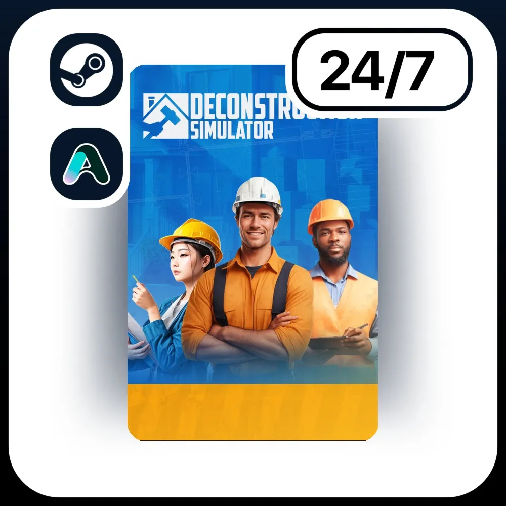 АВТО DECONSTRUCTION SIMULATOR \ STEAM ПОДАРКОМ ДЛЯ KZ | RU | UA | CIS 24/7