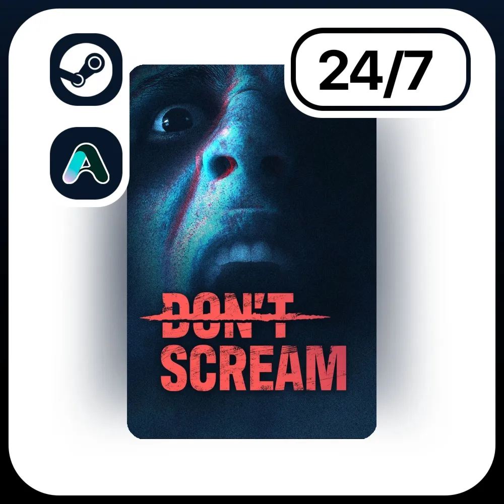 АВТО DON'T SCREAM \ STEAM ПОДАРКОМ ДЛЯ KZ | RU | UA | CIS 24/7