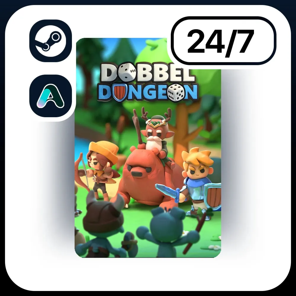 АВТО DOBBEL DUNGEON \ STEAM ПОДАРКОМ ДЛЯ KZ | RU | UA | CIS 24/7