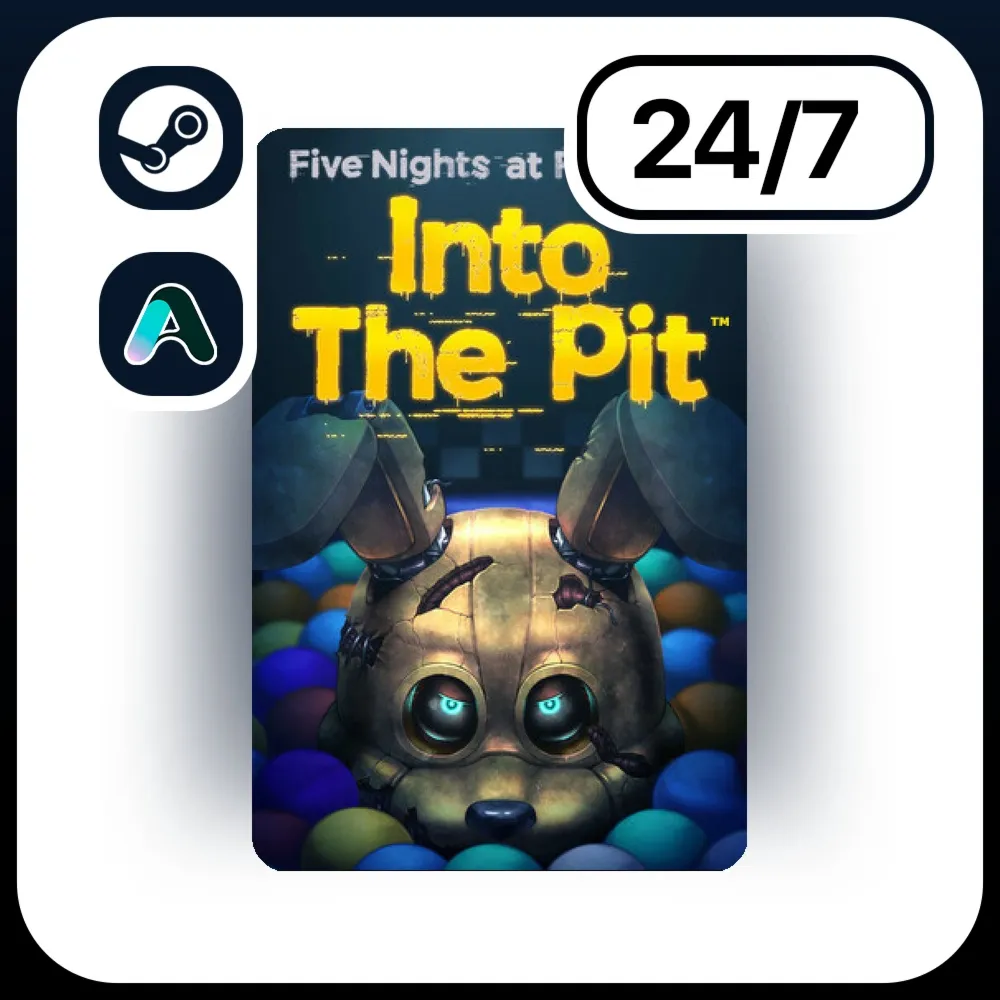 АВТО FIVE NIGHTS AT FREDDY'S: INTO THE PIT \ STEAM ПОДАРКОМ ДЛЯ KZ | RU | UA | CIS 24