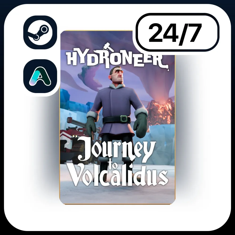 АВТО HYDRONEER: JOURNEY TO VOLCALIDUS \ STEAM ПОДАРКОМ ДЛЯ KZ | RU | UA | CIS 24/7