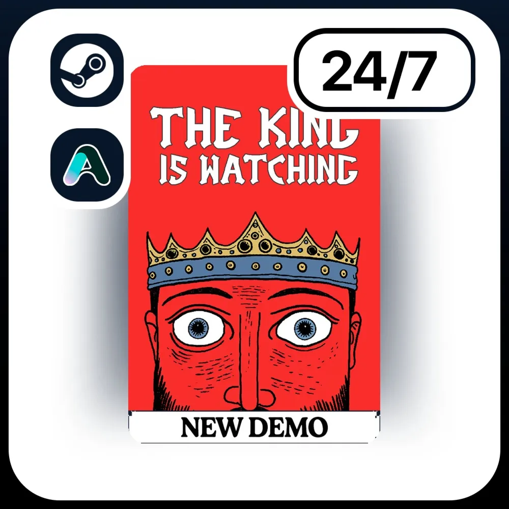 АВТО THE KING IS WATCHING \ STEAM ПОДАРКОМ ДЛЯ KZ | RU | UA | CIS 24/7