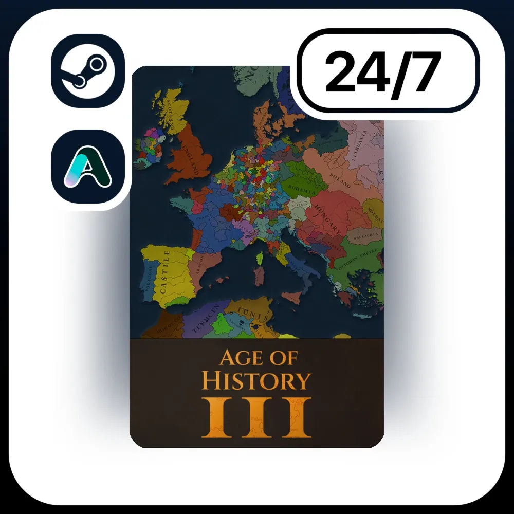 АВТО AGE OF HISTORY 3 \ STEAM ПОДАРКОМ ДЛЯ KZ | RU | UA | CIS 24/7
