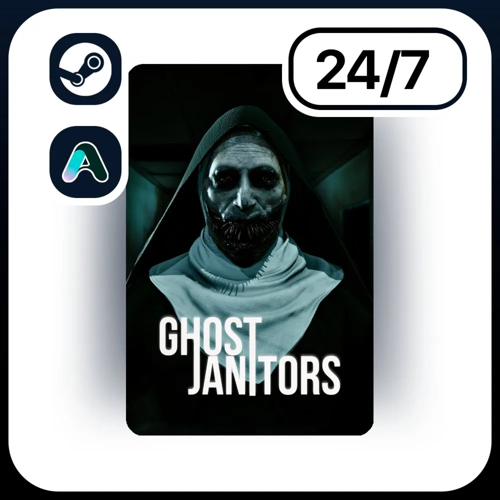 АВТО GHOST JANITORS \ STEAM ПОДАРКОМ ДЛЯ KZ | RU | UA | CIS 24/7