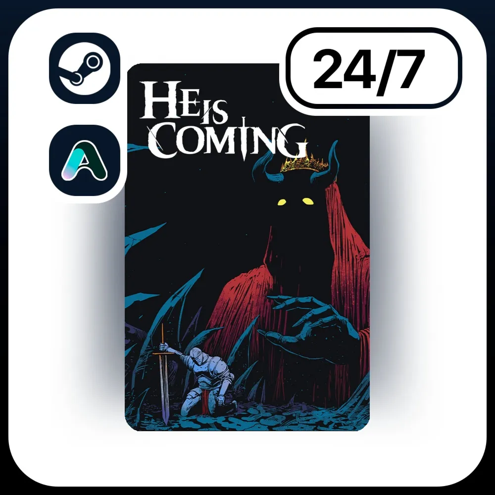 АВТО HE IS COMING \ STEAM ПОДАРКОМ ДЛЯ KZ | RU | UA | CIS 24/7