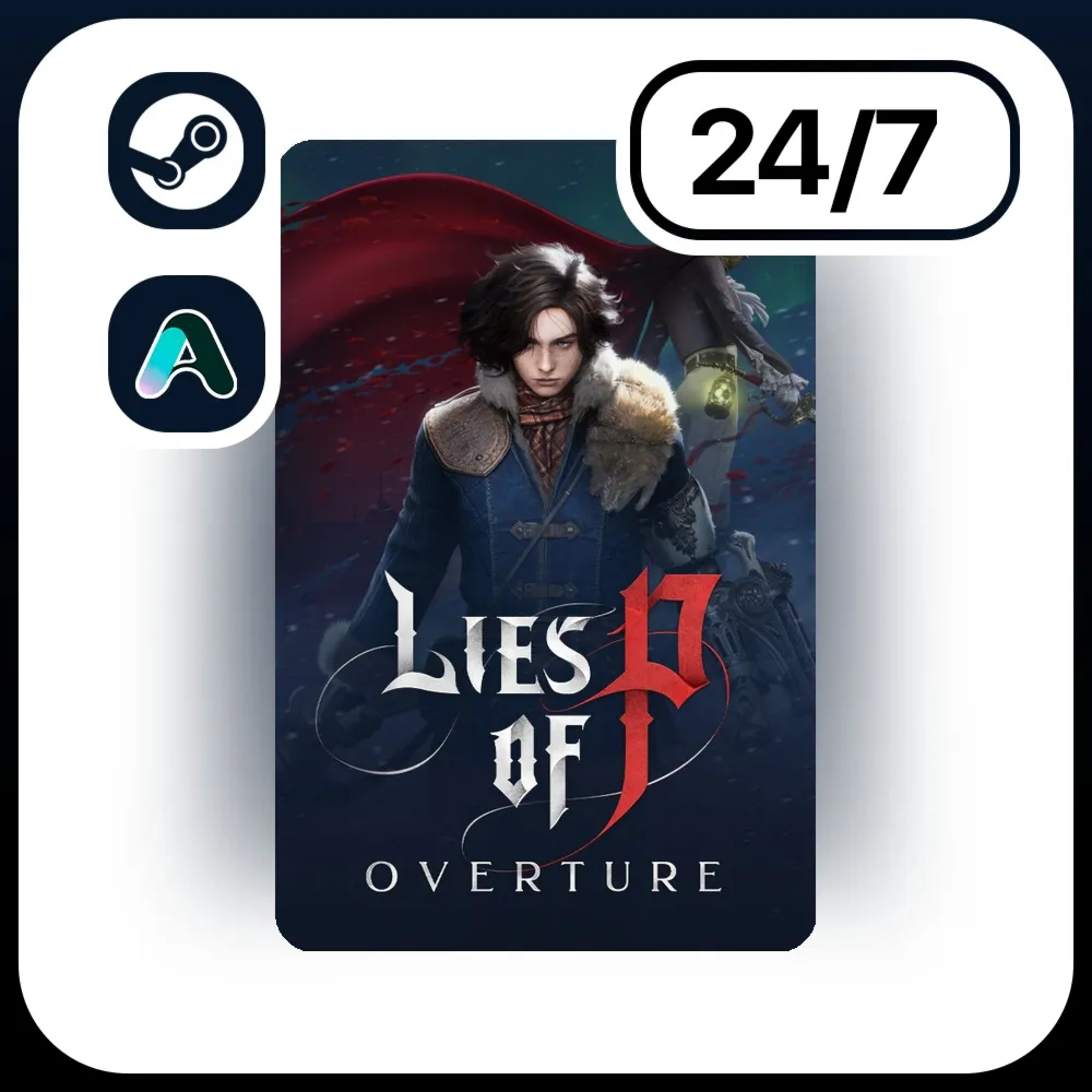 АВТО LIES OF P: OVERTURE \ STEAM ПОДАРКОМ ДЛЯ KZ | RU | UA | CIS 24/7