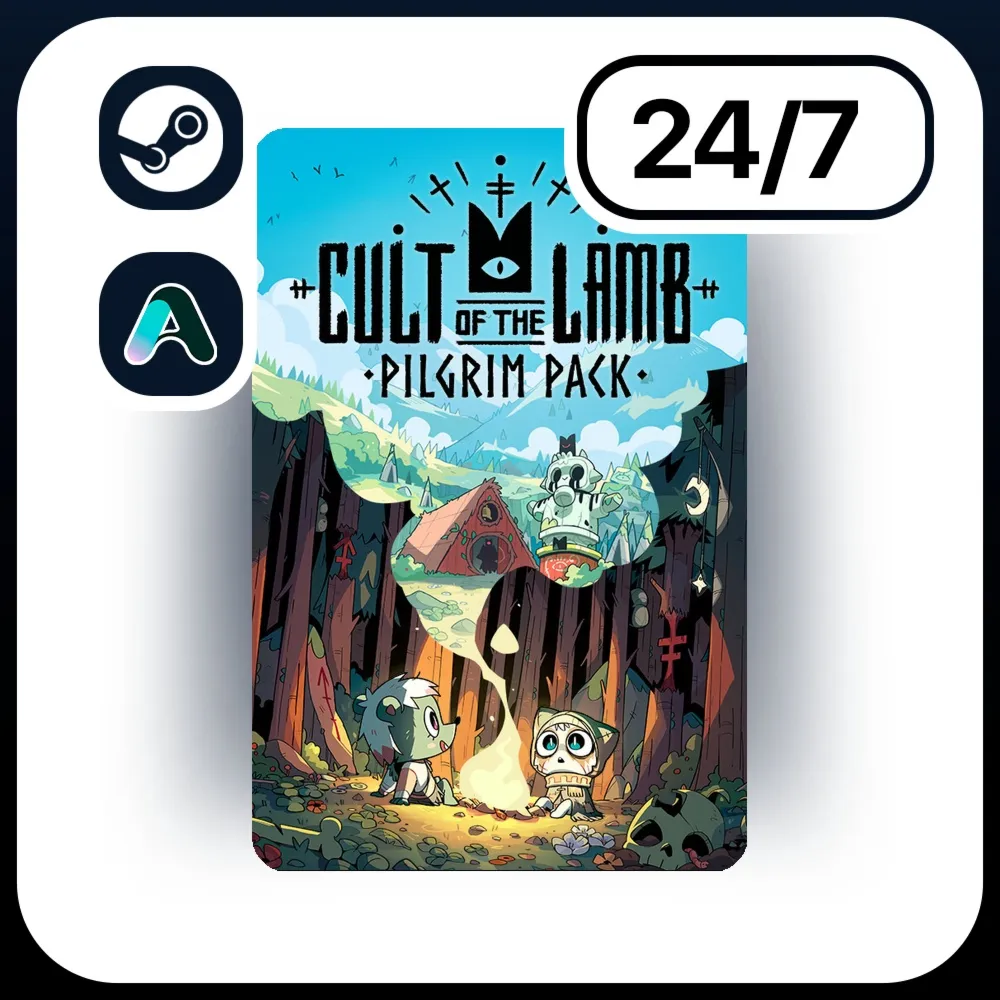 АВТО CULT OF THE LAMB: PILGRIM PACK \ STEAM ПОДАРКОМ ДЛЯ KZ | RU | UA | CIS 24/7