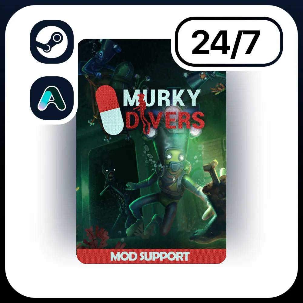 АВТО MURKY DIVERS \ STEAM ПОДАРКОМ ДЛЯ KZ | RU | UA | CIS 24/7
