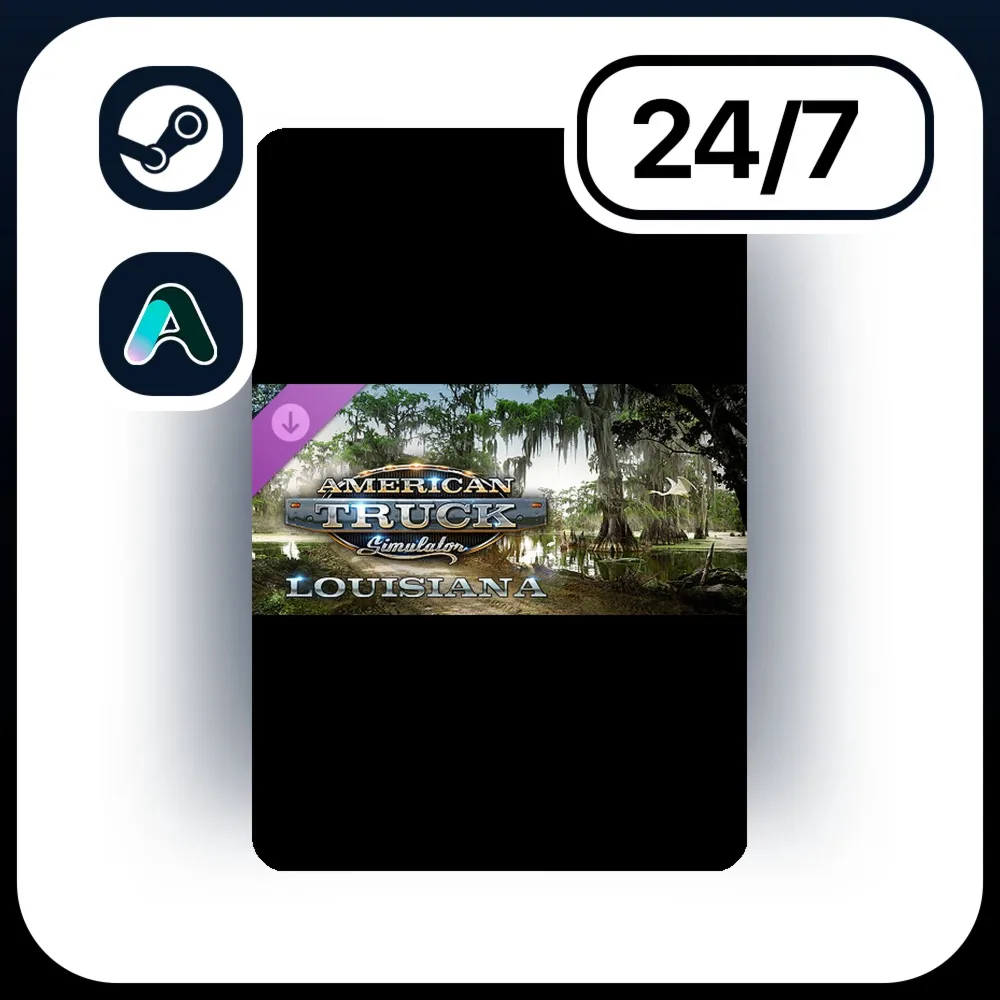 АВТО AMERICAN TRUCK SIMULATOR - LOUISIANA \ STEAM ПОДАРКОМ ДЛЯ KZ | RU | UA | CIS 24/