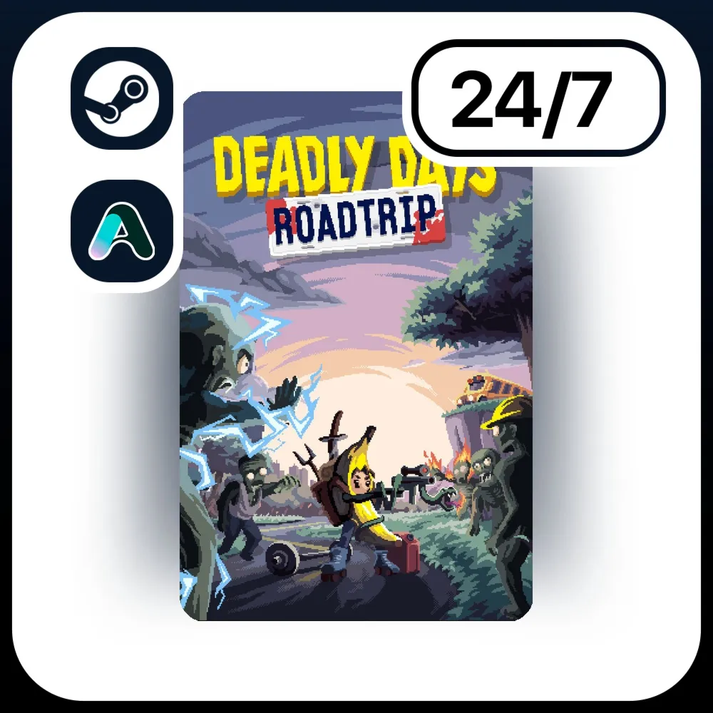 АВТО DEADLY DAYS: ROADTRIP \ STEAM ПОДАРКОМ ДЛЯ KZ | RU | UA | CIS 24/7
