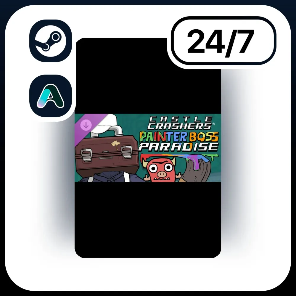 АВТО CASTLE CRASHERS - PAINTER BOSS PARADISE \ STEAM ПОДАРКОМ ДЛЯ KZ | RU | UA | CIS