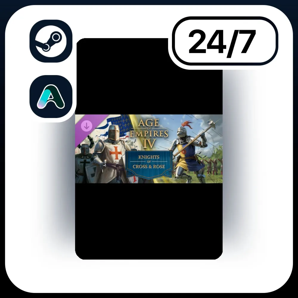 АВТО AGE OF EMPIRES IV: KNIGHTS OF CROSS AND ROSE \ STEAM ПОДАРКОМ ДЛЯ KZ | UA | CIS