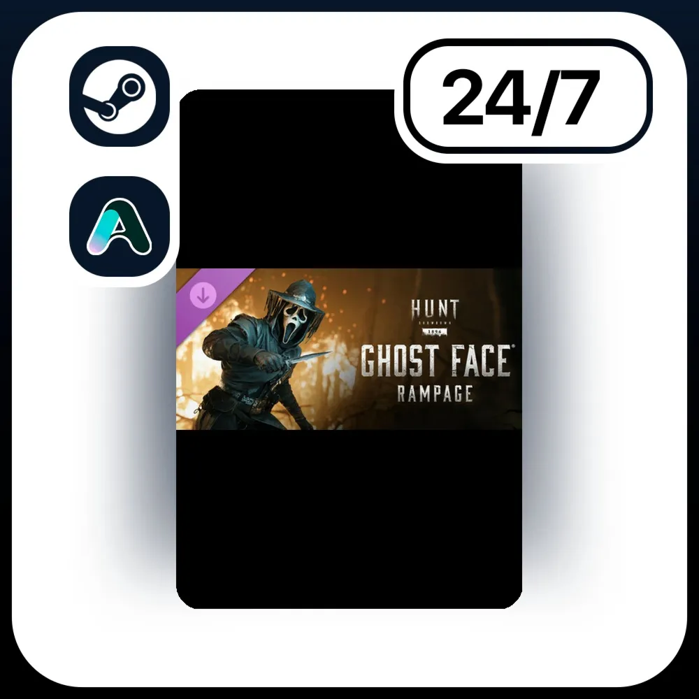 АВТО HUNT: SHOWDOWN 1896 - GHOST FACE RAMPAGE \ STEAM ПОДАРКОМ ДЛЯ KZ | RU | UA | CIS