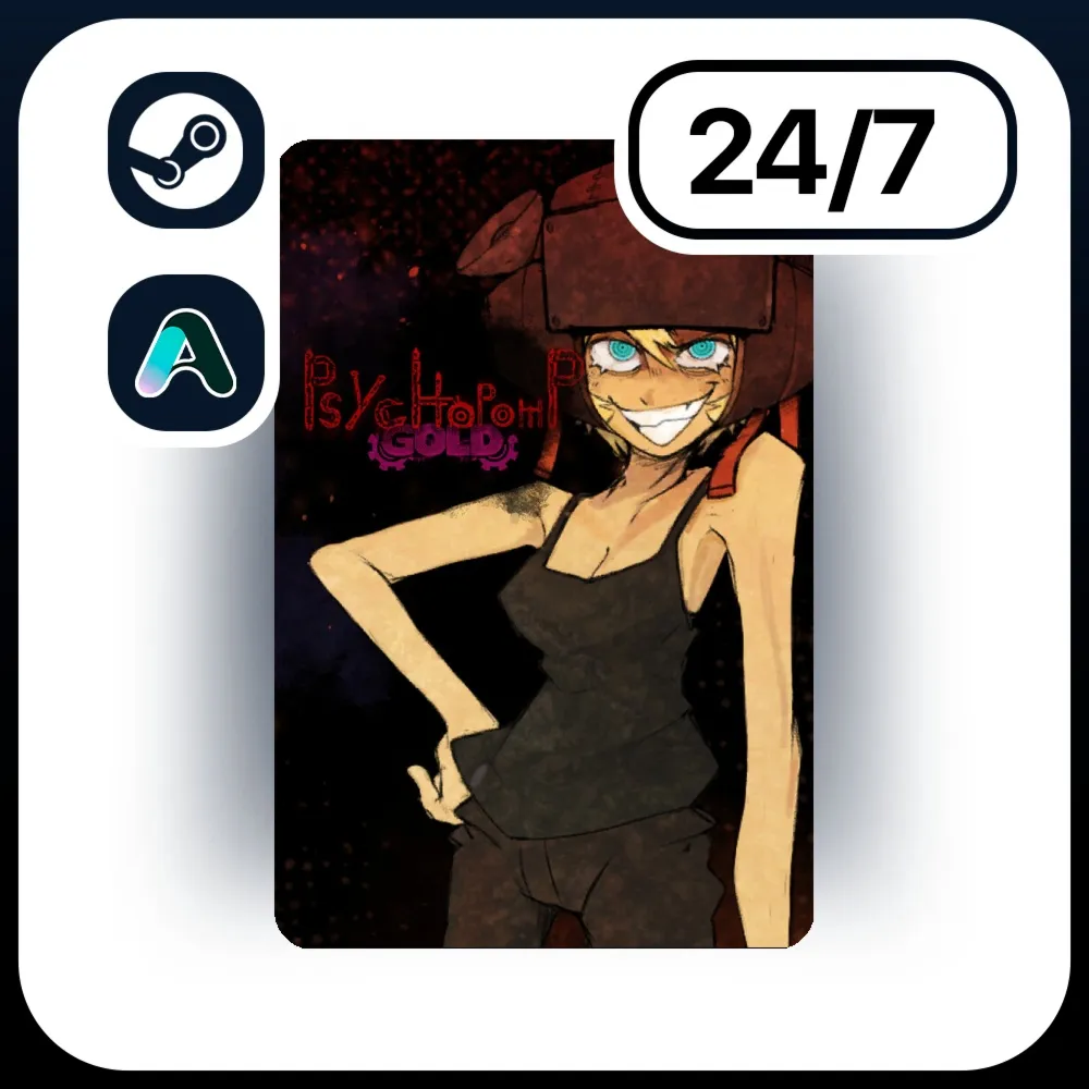 АВТО PSYCHOPOMP GOLD \ STEAM ПОДАРКОМ ДЛЯ KZ | RU | UA | CIS 24/7