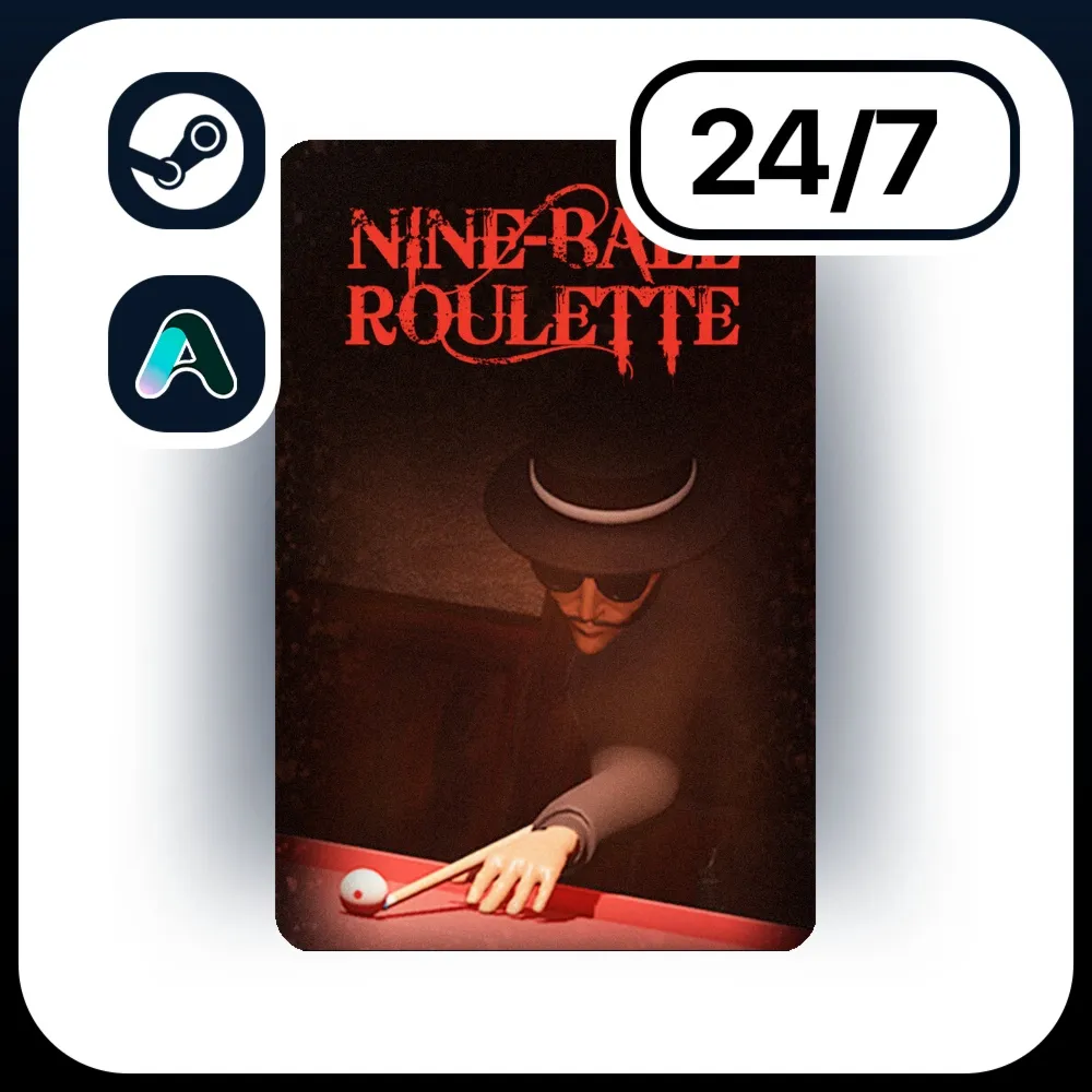 АВТО NINE-BALL ROULETTE \ STEAM ПОДАРКОМ ДЛЯ KZ | RU | UA | CIS 24/7