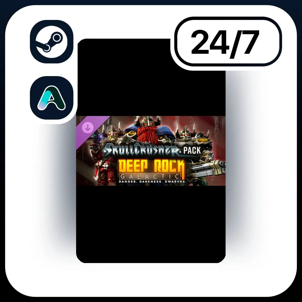 АВТО DEEP ROCK GALACTIC - SKULLCRUSHER PACK \ STEAM ПОДАРКОМ ДЛЯ KZ | RU | UA | CIS 2