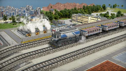 Captain of Industry - Trains expanded DLC - STEAM RU