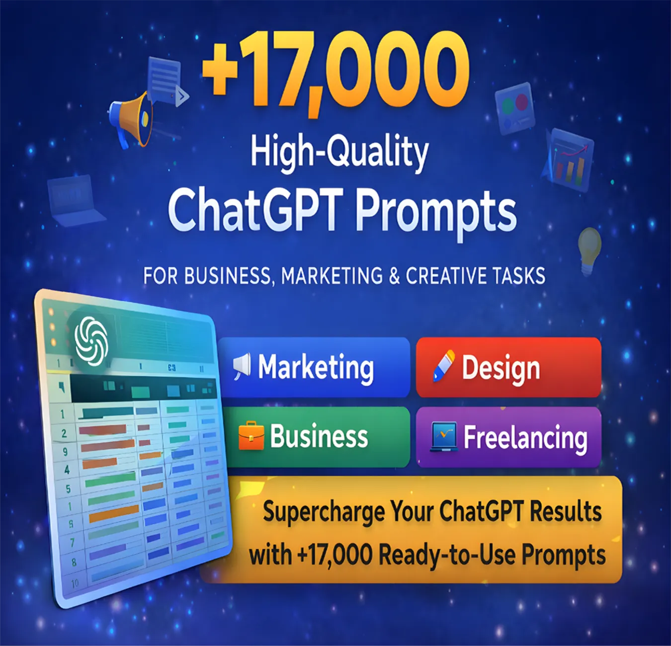 Более +17,000 высококачественных мотивационных цитат от ChatGPT для бизнеса и маркети