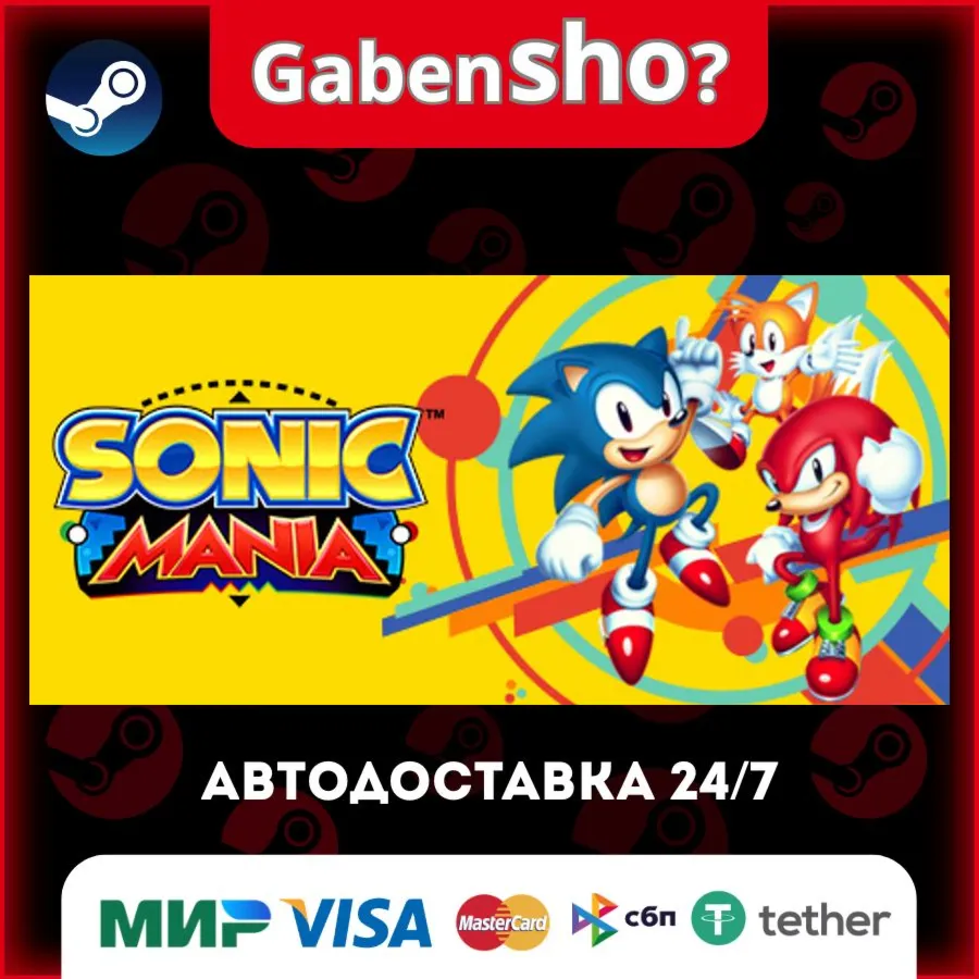 Sonic Mania СТИМ Steam Gift