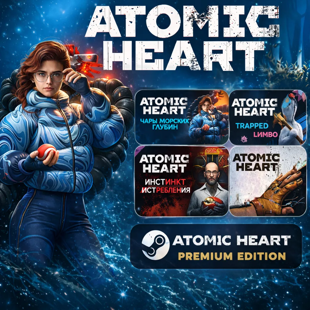 ATOMIC HEART PREMUIM EDITION | ВСЕ ДОПОЛНЕНИЯ + БОНУСЫ | ЛЮБОЙ РЕГИОН