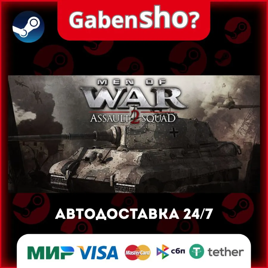 Men of War: Assault Squad 2 СТИМ Steam Gift