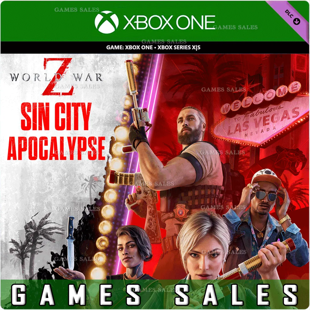 ️WORLD WAR Z - SIN CITY APOCALYPSE EPISODE️XBOX ONE|XSКЛЮЧ