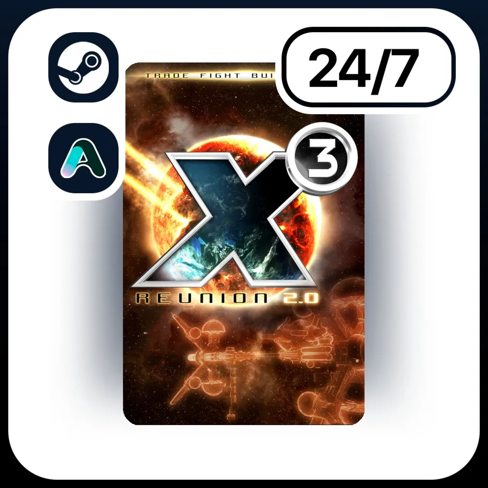 АВТО X3: REUNION \ STEAM ПОДАРКОМ ДЛЯ KZ | RU | UA | CIS 24/7