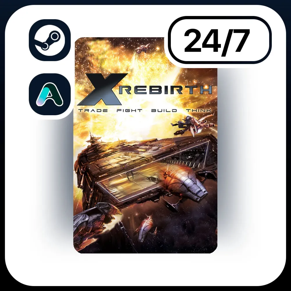 АВТО X REBIRTH \ STEAM ПОДАРКОМ ДЛЯ KZ | RU | UA | CIS 24/7