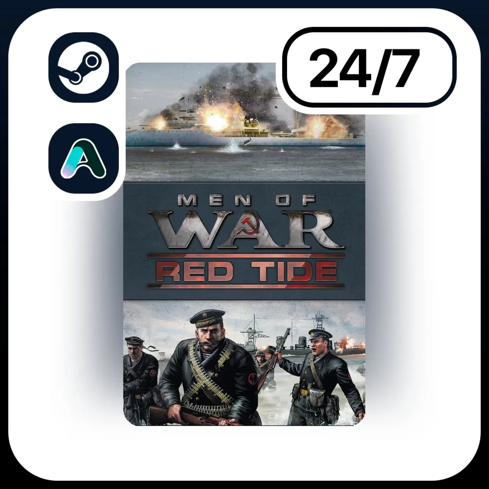 АВТО MEN OF WAR: RED TIDE \ STEAM ПОДАРКОМ ДЛЯ KZ | RU | UA | CIS 24/7