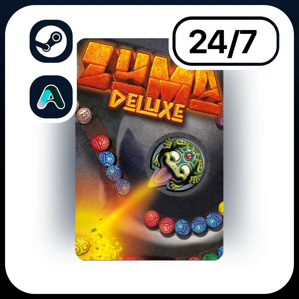 АВТО ZUMA DELUXE \ STEAM ПОДАРКОМ ДЛЯ KZ | UA | CIS 24/7