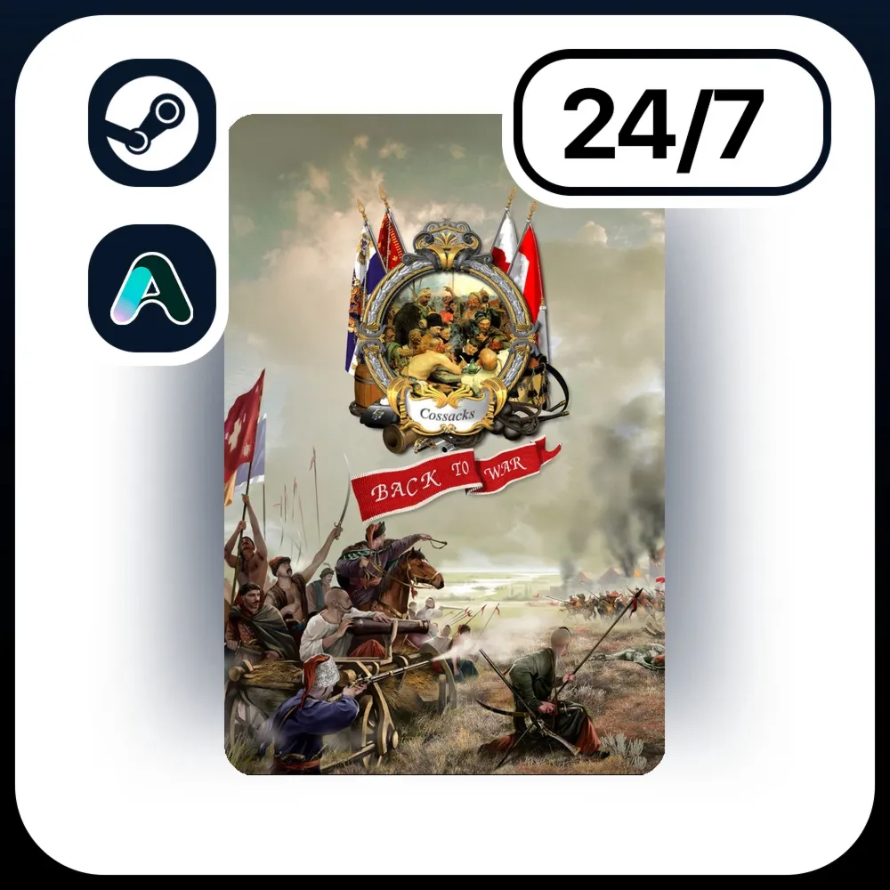 АВТО COSSACKS: BACK TO WAR \ STEAM ПОДАРКОМ ДЛЯ KZ | UA | CIS 24/7