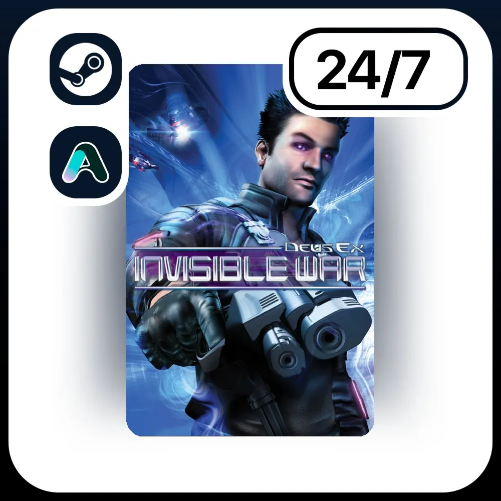 АВТО DEUS EX: INVISIBLE WAR \ STEAM ПОДАРКОМ ДЛЯ KZ | UA | CIS 24/7