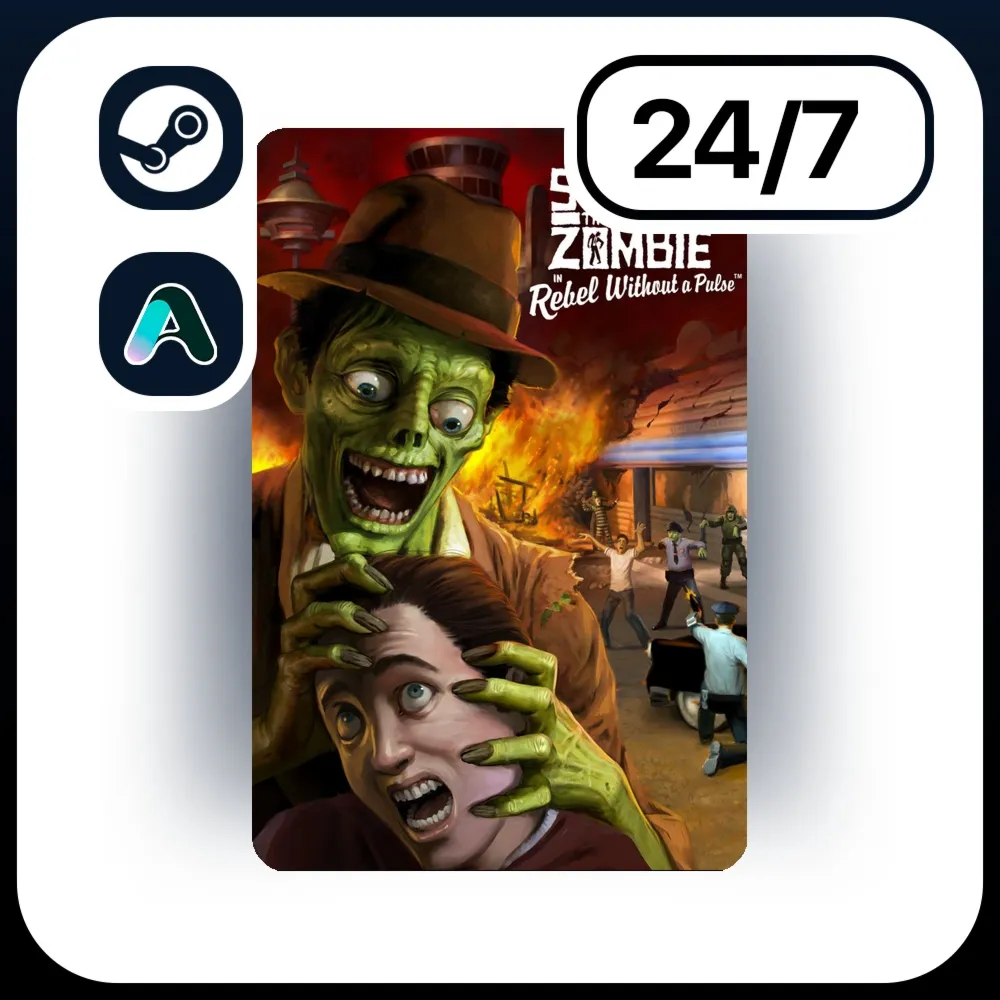 АВТО STUBBS THE ZOMBIE IN REBEL WITHOUT A PULSE \ STEAM ПОДАРКОМ ДЛЯ KZ | UA | CIS 24