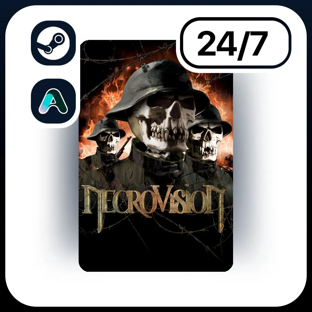 АВТО NECROVISION \ STEAM ПОДАРКОМ ДЛЯ KZ | RU | UA | CIS 24/7