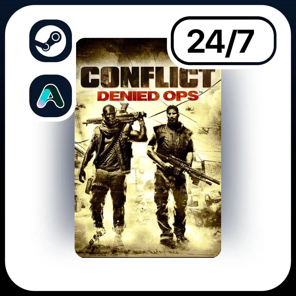 АВТО CONFLICT: DENIED OPS \ STEAM ПОДАРКОМ ДЛЯ KZ | UA | CIS 24/7