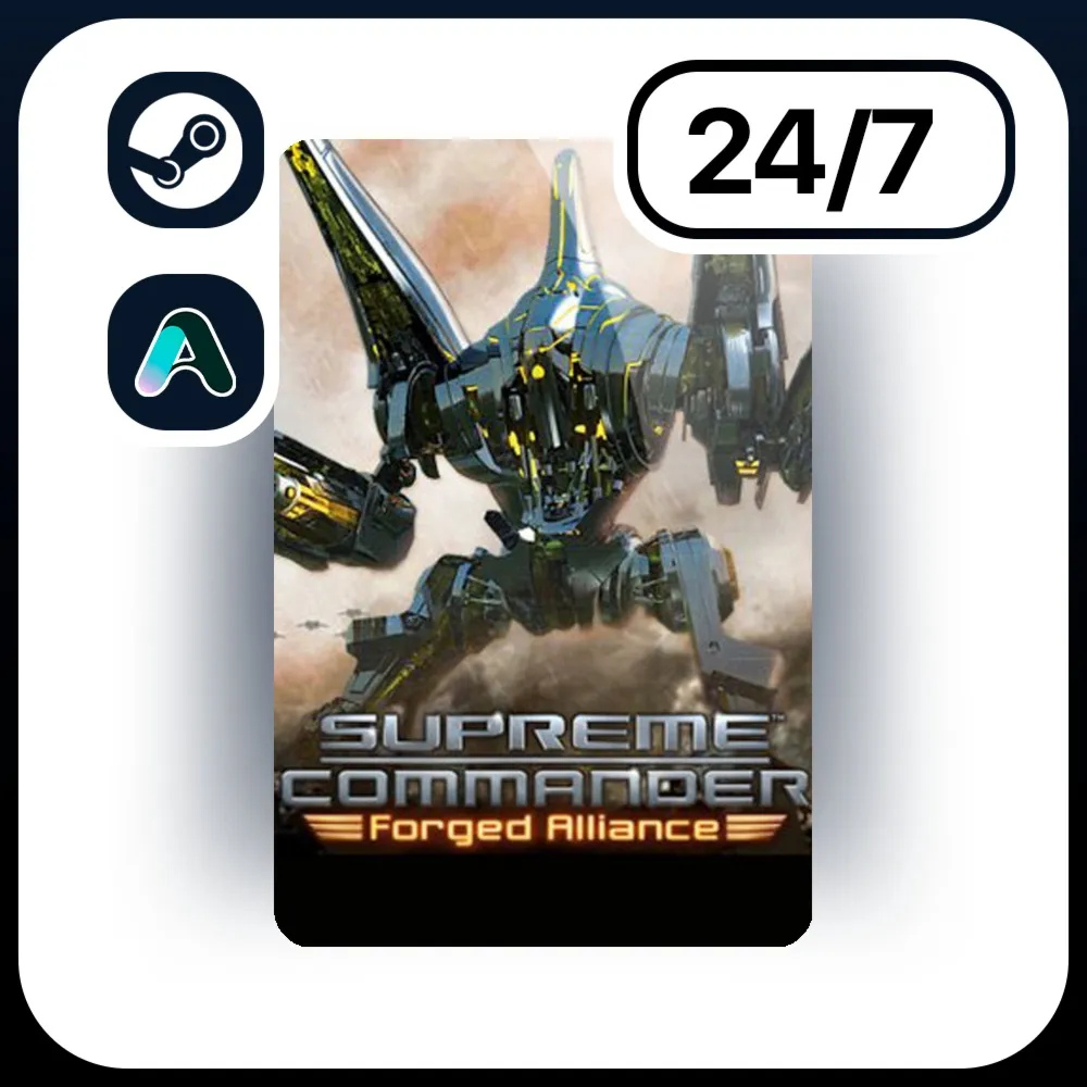 АВТО SUPREME COMMANDER: FORGED ALLIANCE \ STEAM ПОДАРКОМ ДЛЯ KZ | UA | CIS 24/7
