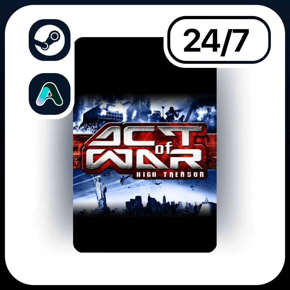 АВТО ACT OF WAR: HIGH TREASON \ STEAM ПОДАРКОМ ДЛЯ KZ | RU | UA | CIS 24/7