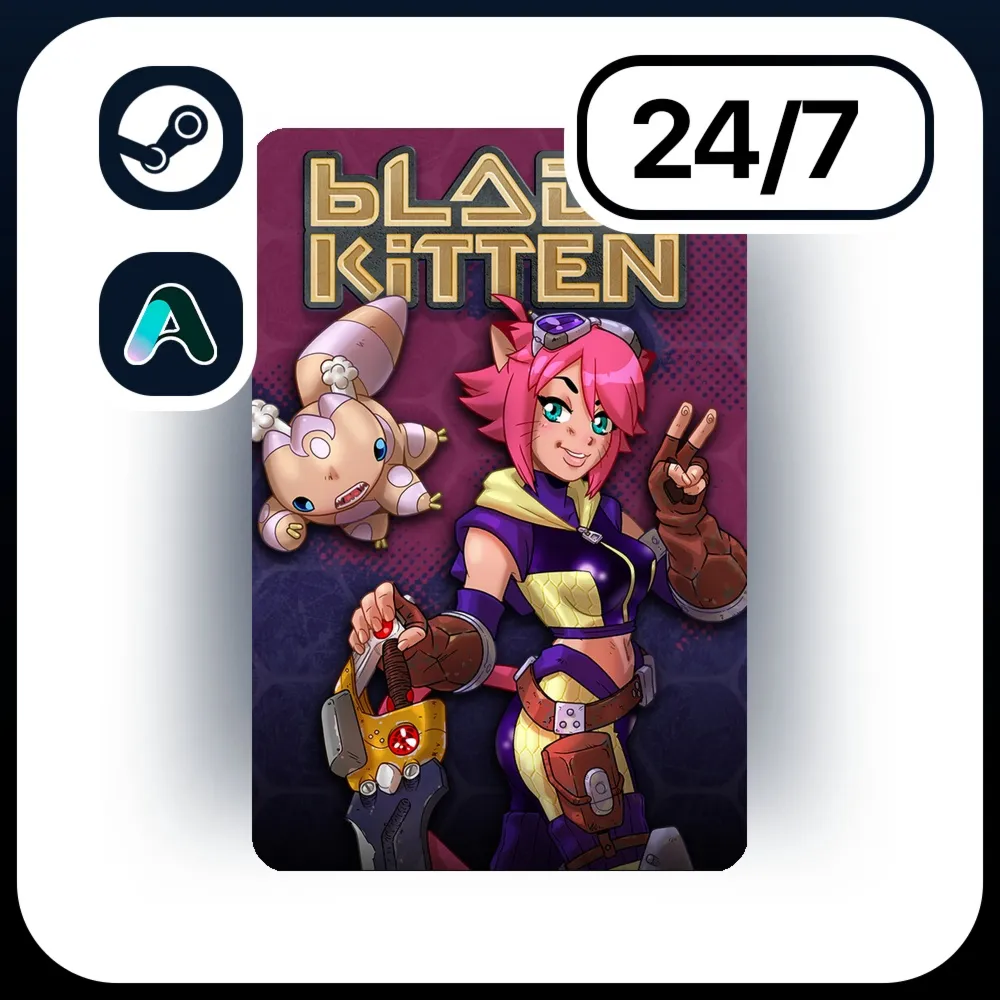 АВТО BLADE KITTEN \ STEAM ПОДАРКОМ ДЛЯ KZ | UA | CIS 24/7