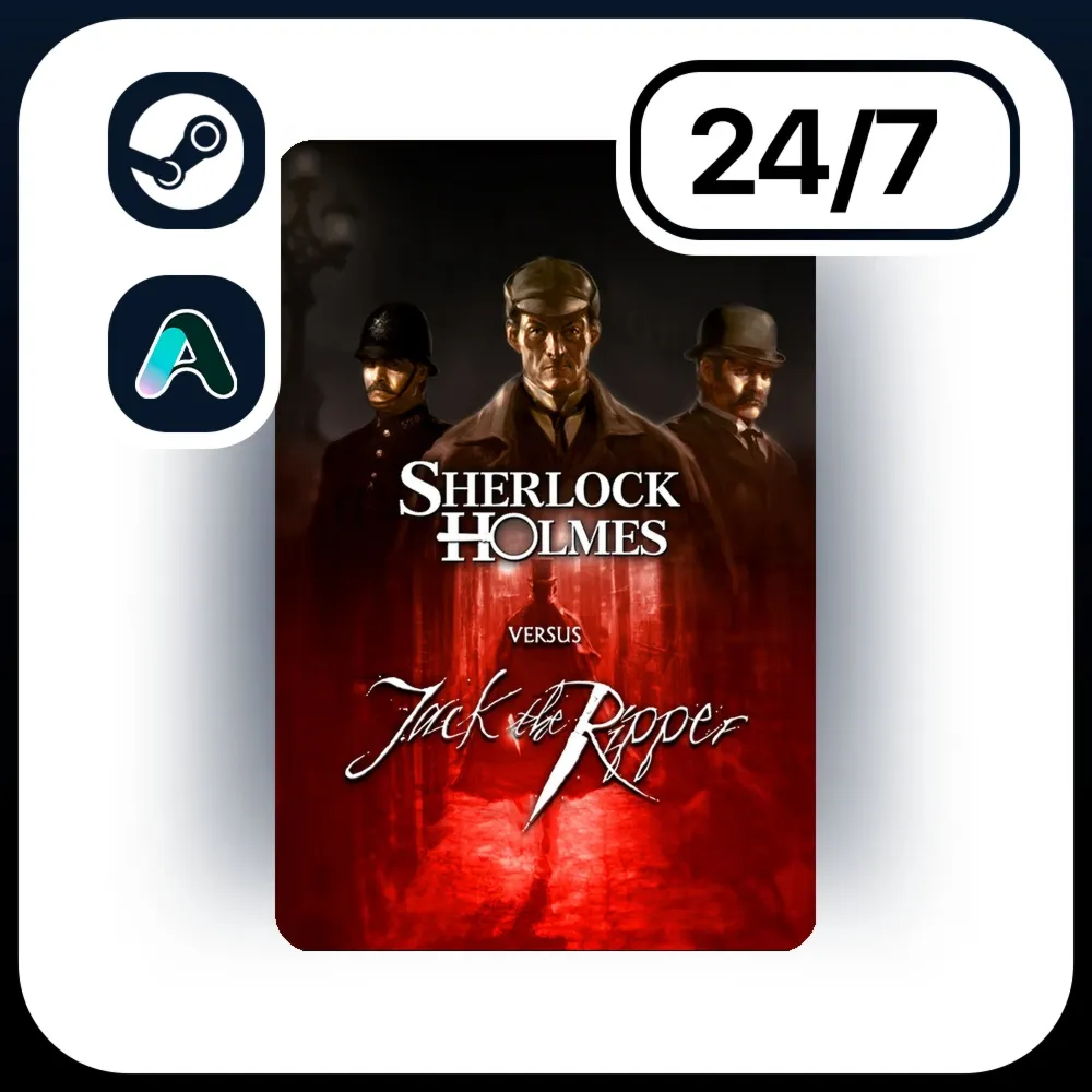 АВТО SHERLOCK HOLMES VERSUS JACK THE RIPPER \ STEAM ПОДАРКОМ ДЛЯ KZ | UA | CIS 24/7