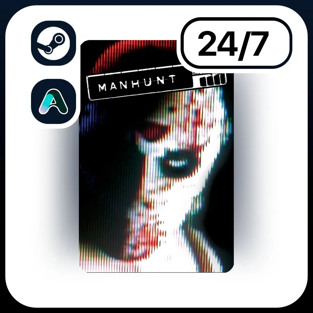 АВТО MANHUNT \ STEAM ПОДАРКОМ ДЛЯ KZ | UA | CIS 24/7