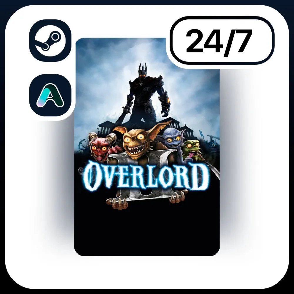 АВТО OVERLORD II \ STEAM ПОДАРКОМ ДЛЯ KZ | UA | CIS 24/7