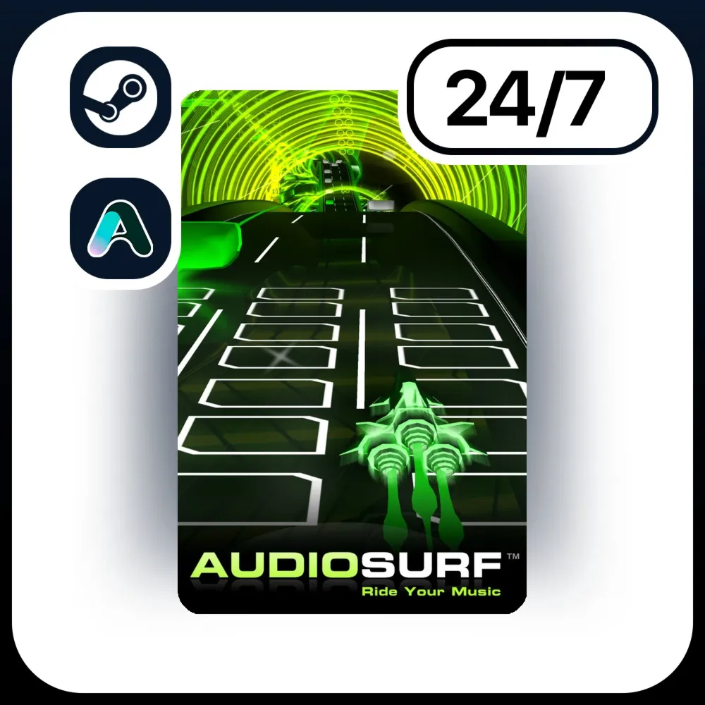 АВТО AUDIOSURF \ STEAM ПОДАРКОМ ДЛЯ KZ | RU | UA | CIS 24/7