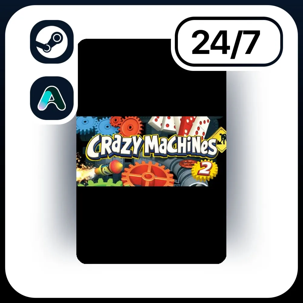 АВТО CRAZY MACHINES 2 \ STEAM ПОДАРКОМ ДЛЯ KZ | RU | UA | CIS 24/7