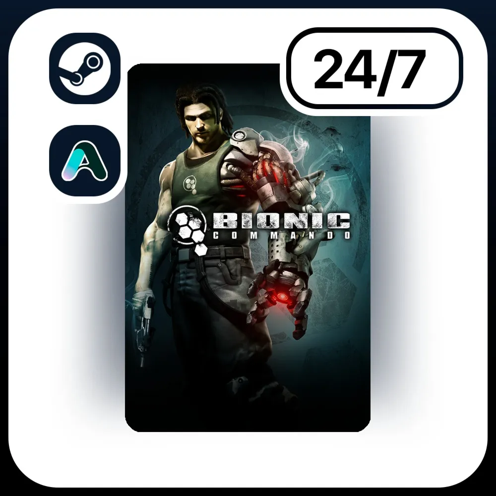 АВТО BIONIC COMMANDO \ STEAM ПОДАРКОМ ДЛЯ KZ | UA | CIS 24/7