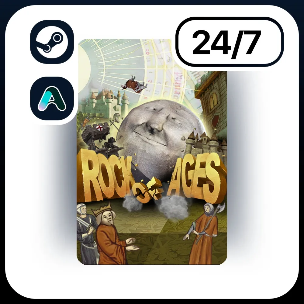 АВТО ROCK OF AGES \ STEAM ПОДАРКОМ ДЛЯ KZ | RU | UA | CIS 24/7
