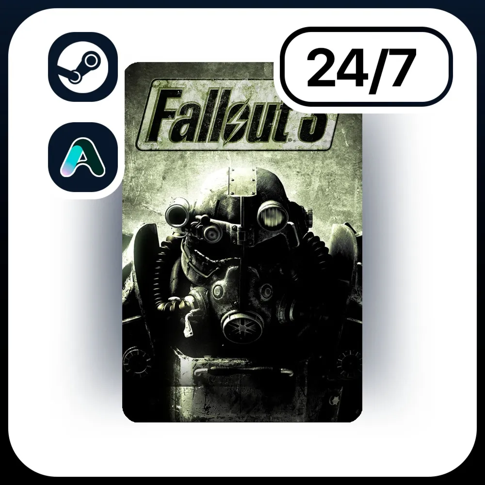 АВТО FALLOUT 3 \ STEAM ПОДАРКОМ ДЛЯ KZ | UA | CIS 24/7