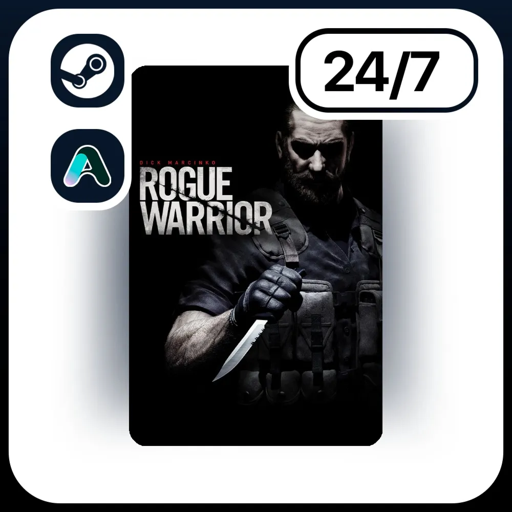 АВТО ROGUE WARRIOR \ STEAM ПОДАРКОМ ДЛЯ KZ | UA | CIS 24/7