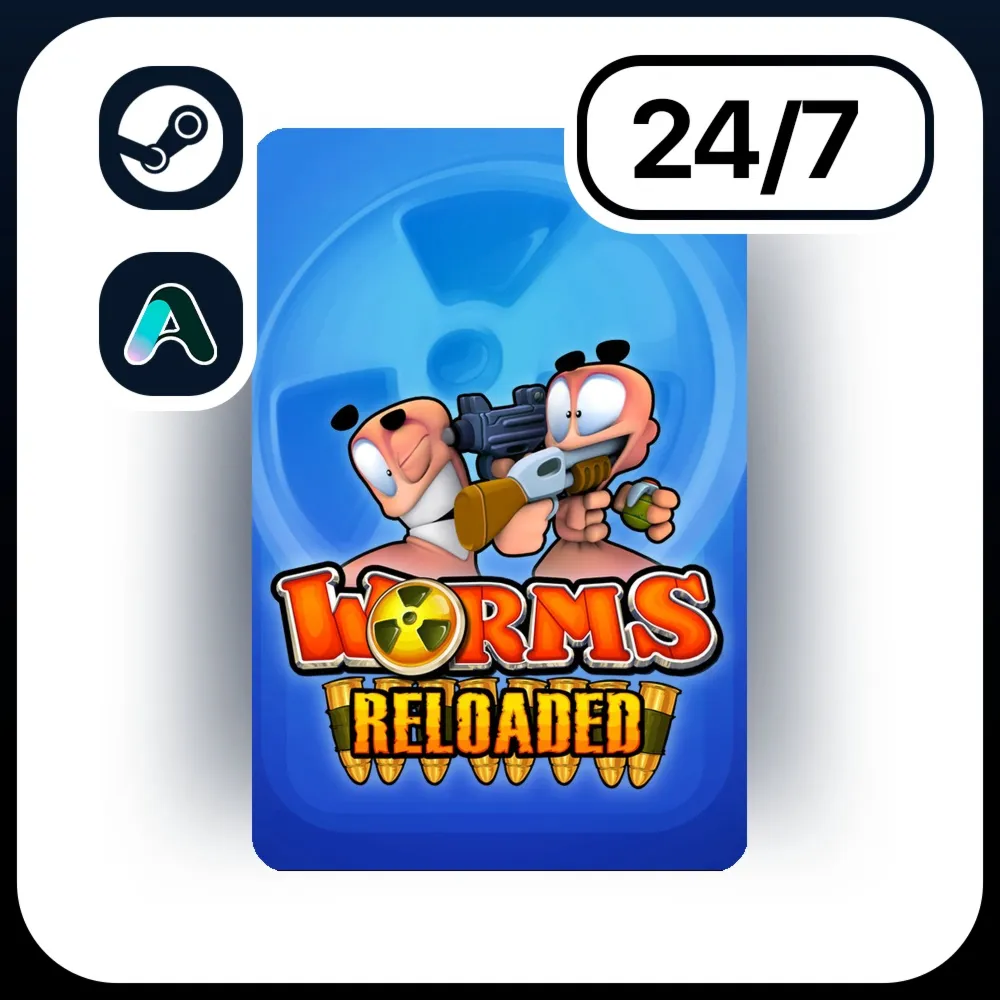 АВТО WORMS RELOADED \ STEAM ПОДАРКОМ ДЛЯ KZ | UA | CIS 24/7