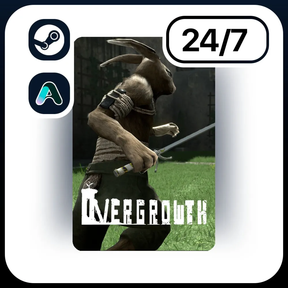АВТО OVERGROWTH \ STEAM ПОДАРКОМ ДЛЯ KZ | UA | CIS 24/7