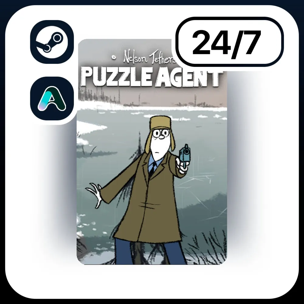 АВТО PUZZLE AGENT \ STEAM ПОДАРКОМ ДЛЯ KZ | UA | CIS 24/7